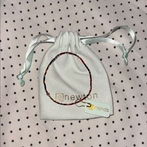 Enewton Extended Bracelet with Red and Black Beads